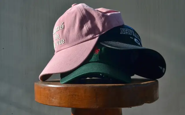 Embroidered baseball caps